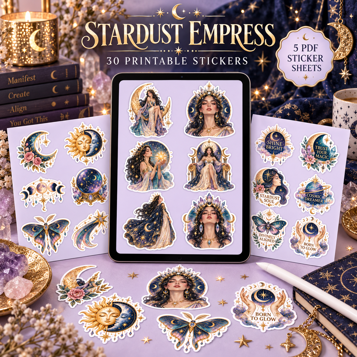 Stardust Empress Stickers