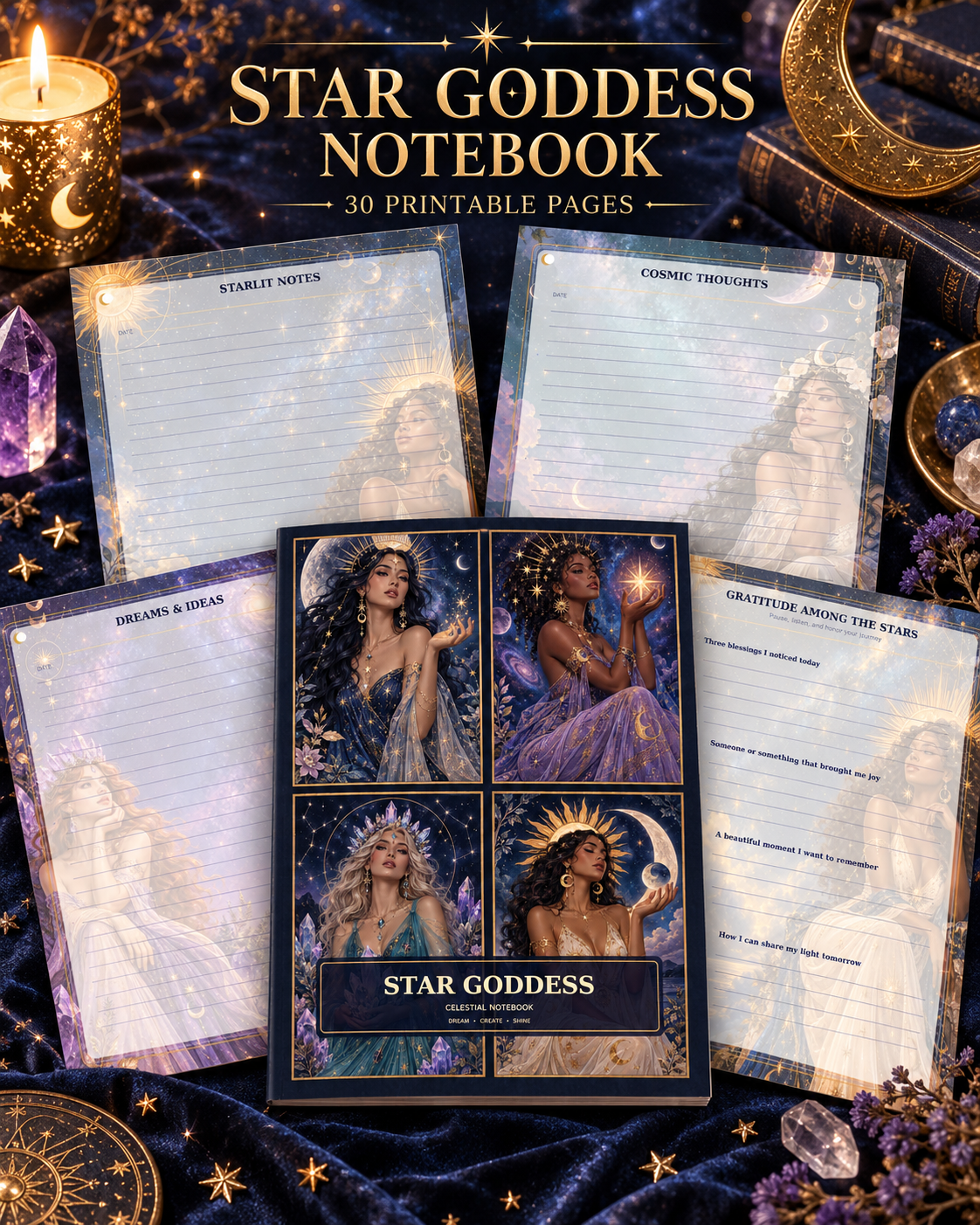 Star Goddess Notebook