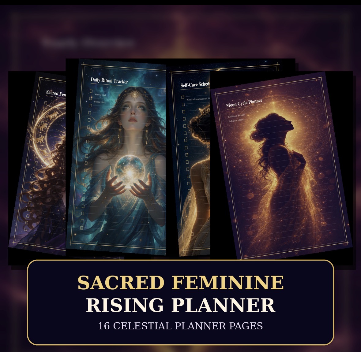 Sacred Feminine Rising Planner